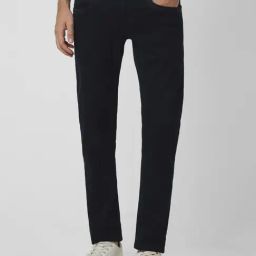 Peter England Jeans Navy Cotton Skinny Fit Jeans-picture-42