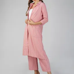 Bindigasm Striped Top Jacket & Palazzos Co-Ords image 5
