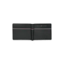 tommy hilfiger accessories Tommy Hilfiger Mens Leather Wallet Mantaro - Black image 5