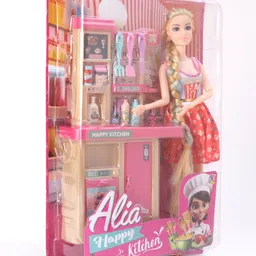KiddyBuddy Alia Doll with Accessories Multicolor - Height 30 cm-picture-28
