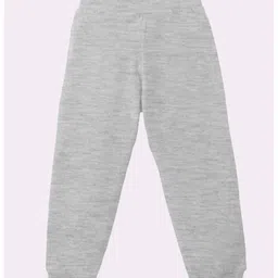 KAVEE Pure Cotton Knit Biowashed Full Length Cycle Club Text Printed Lounge Pants - Grey image 3