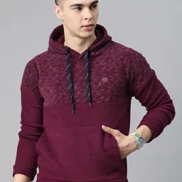 Pierre Carlo Men Printed Hooded Sweatshirt-image-75