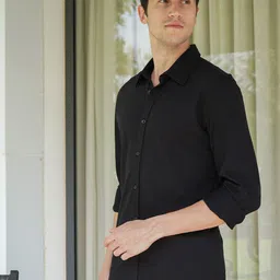 ARISTOBRAT Premium Slim Fit Pique Casual Shirt image 3