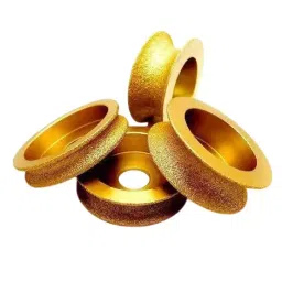 FLAMINGO ENTERPRISE Brazed Diamond Grinding Wheel Tools Round France Efficiency Shape 30 mm Diameter 8 cm Lever, FM-386 image 4