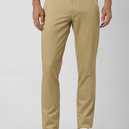 Van Heusen Sport Men Mid-Rise Slim Fit Regular Trousers-picture-12