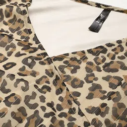 Sztori Plus Size Animal Print Puff Sleeve A-Line Dress image 2