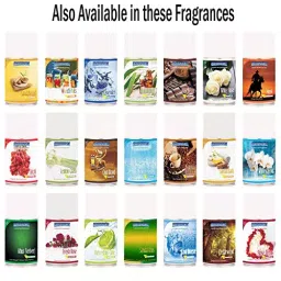 Airance 250 ml Each Khus (Vetiver), Refreshing Lime & Cool Splash Fragrance Automatic Room Freshener Refill Perfume Spray (Pack of 3) image 2