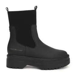 Tommy Hilfiger Women's Black Chelsea Boots-picture-39