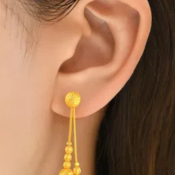 arch fashion Gold-Plated Brass Earrings image 4