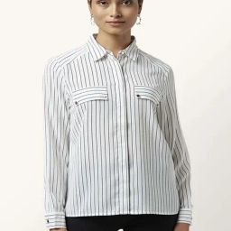 Annabelle by Pantaloons White Printed Shirt-picture-15