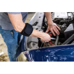 Besafe Forever Tennis Elbow/Neoprene Compression Support for Pain Relief, L image 4