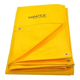 Mipatex 36ftx27ft 200 GSM HDPE Waterproof Tarpaulin Sheet Yellow-picture-41