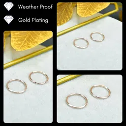 SOWPEACE Gold-Plated Stainless Steel Jewellery Set image 2