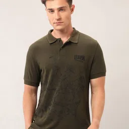 U.S. Polo Assn. Denim Co. Men Brand Logo Printed Polo Collar Slim Fit T-shirt-picture-58