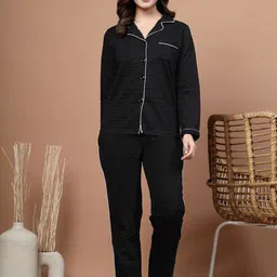ETC Women Striped Night suit-image-5