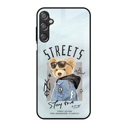 QRIOH Hood Vibe Printed Lightweight Silicone Samsung Galaxy M15 5G Glass Back Case-picture-7