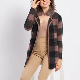 Duke Black & Beige Checks Cardigan image 4