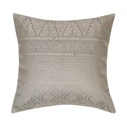 Myntra Elegant Homes Grey & Off White 5 Pieces Printed Square Cushion Covers image 5