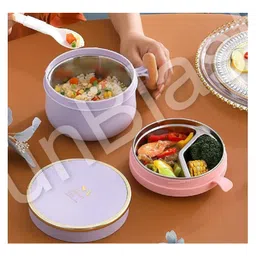 Funblast Double Decker Lunch Box 1020 ml  Purple image 2