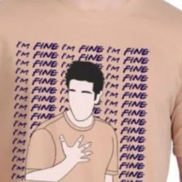 FLYIND VOGUE OUTFIT Graphic Printed Round Neck Regular Fit T-Shirt image 3