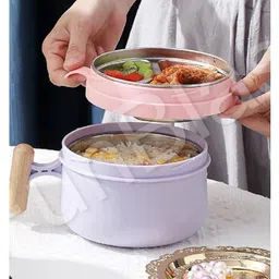 Funblast Double Decker Lunch Box 1020 ml  Purple image 3