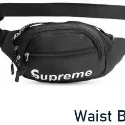 BuyFeb Casual Unisex Travelling & Sports Waist Bag (Black) Casual Unisex Travelling & Sports Waist Bag (Black)-picture-17