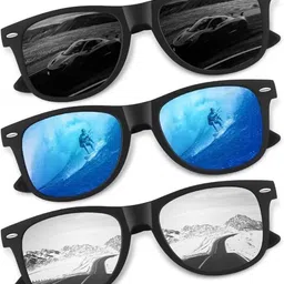 Arzonai Thug Life Unisex Set Of 3 Wayfarer Sunglasses with UV Protected Lens COMBO-2874-picture-16