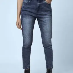 SF Jeans by Pantaloons Blue Cotton High Rise Jeans-picture-16