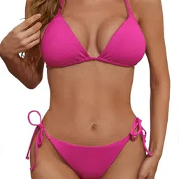 esspee enterprises Halter Neck Swim Bikini Set-picture-58