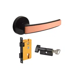 Dorset HL Series Amira Lock Sets with Knob and Key Cylinder 70 mm GM Finish, HL AMA-picture-10