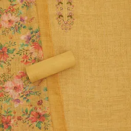 Soch Printed Linen Unstitched Dress Material image 3