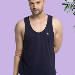 Friskers Pack Of 2 Men Cotton Anti-Bacterial Innerwear Vests-picture-23