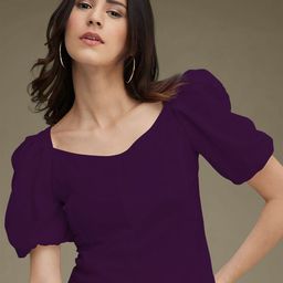 Dream Beauty Fashion Women Puff Sleeve Top-picture-0