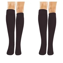 MUKHAKSH Brown Cotton Socks-picture-23