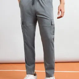 Technosport Men Relaxed Straight Fit Cargos Trouser image 3