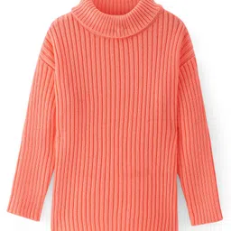 Pine Kids Knit Full Sleeves Sweater - Sorbet-picture-12