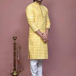 RANAK Men Printed Kurta image 4