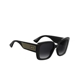 MOSCHINO Women Grey Lens & Black Square Sunglasses with UV Protected Lens 201397807549O-picture-33