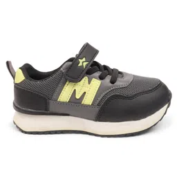 Cute Walk by Babyhug Velcro Closure Sneaker With Lace Detailing - Black image 4