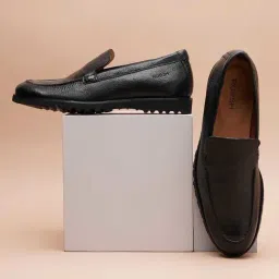 Ruosh Men's Black Casual Loafers-picture-21