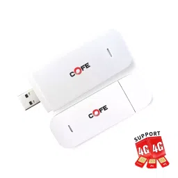 COFE CF-807 Wdiii High Speed Single-Band 4G Sim Support Wi-Fi Dongle (White) image 5