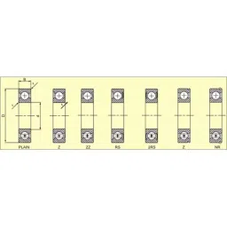 TATA Deep Groove Ball Bearing, Inner Dia 45 mm, Outer Dia 85 mm, Width 19 mm, 6209ZZC0S image 3