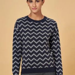 Annabelle by Pantaloons Navy Sweater-picture-15