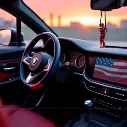 DEALSEVEN FASHION Red Figurine Showpiece image 2