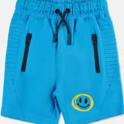 Angel & Rocket Kids Blue Solid Shorts-picture-14