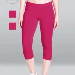 Lyra Fuchsia Cotton Capris - Pack Of 2-picture-4