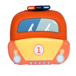 Little Surprise Box Police Joyride Orange Printed Backpack-picture-35