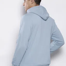 boohooMAN Solid Hooded Sweatshirt image 5