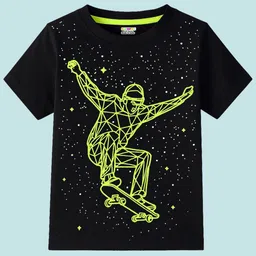 KUCHIPOO Boys 5 Printed Pockets T-shirt image 5