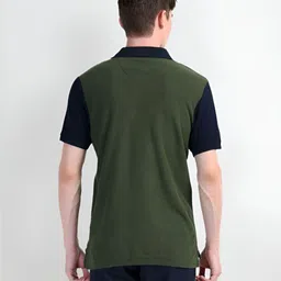 U.S. Polo Assn. Denim Co. Men Striped Polo Collar Cotton Slim Fit T-shirt image 4